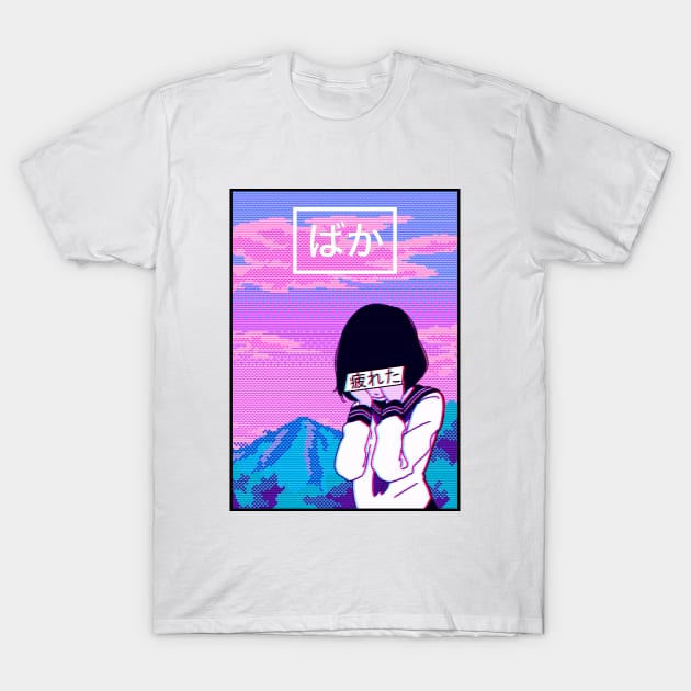 Aesthetic Japanese Girl 12 T-Shirt by MisterNightmare